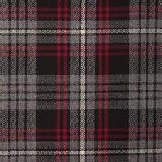 Glamis Light Weight Tartan Fabric - Auld Lang Syne Grey